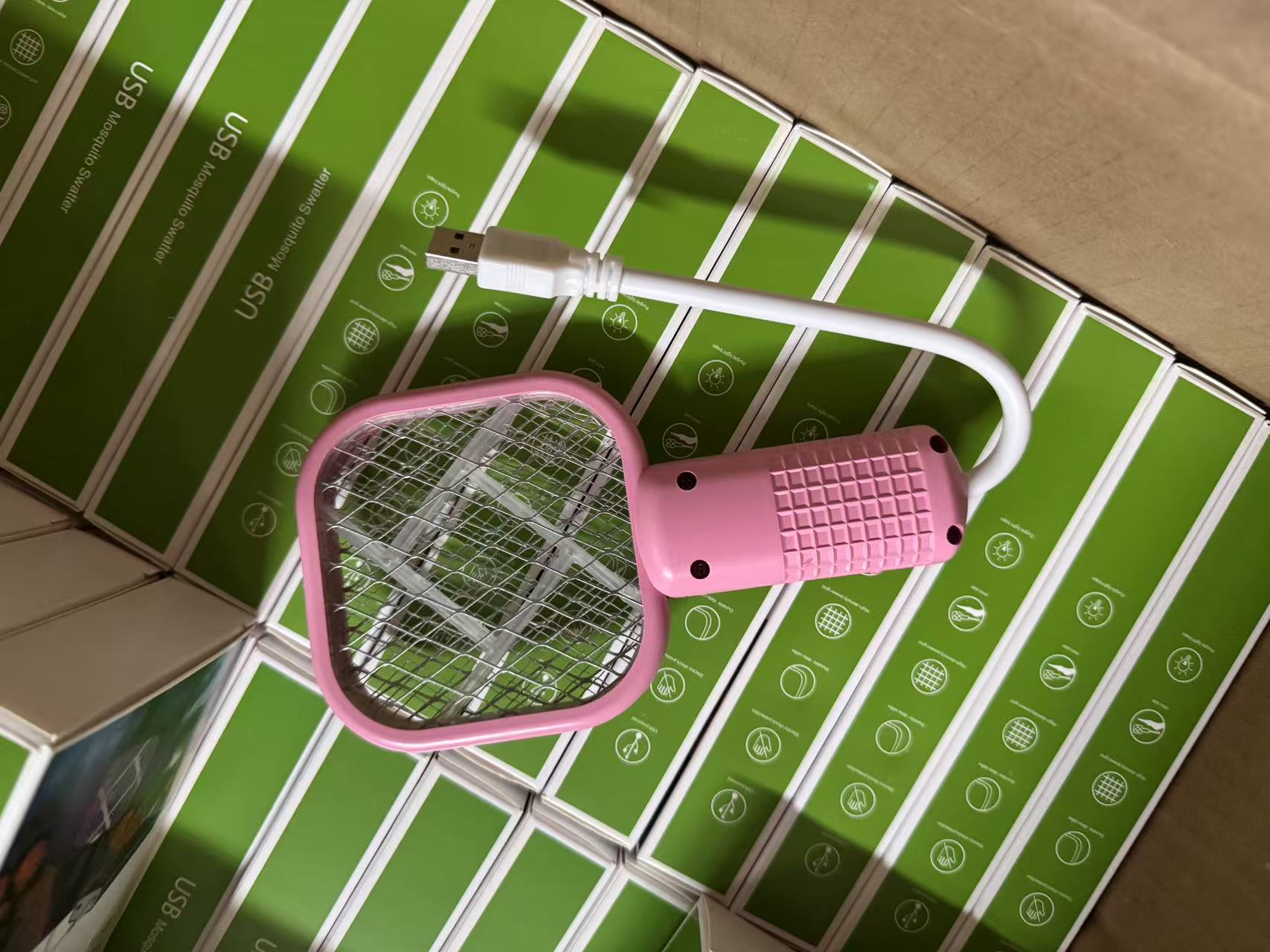Portable USB low-power purple light mosquito killer lamp, outdoor picnic lure, household mosquito repellent, electric mosquito swatter, mosquito killer, free shipping