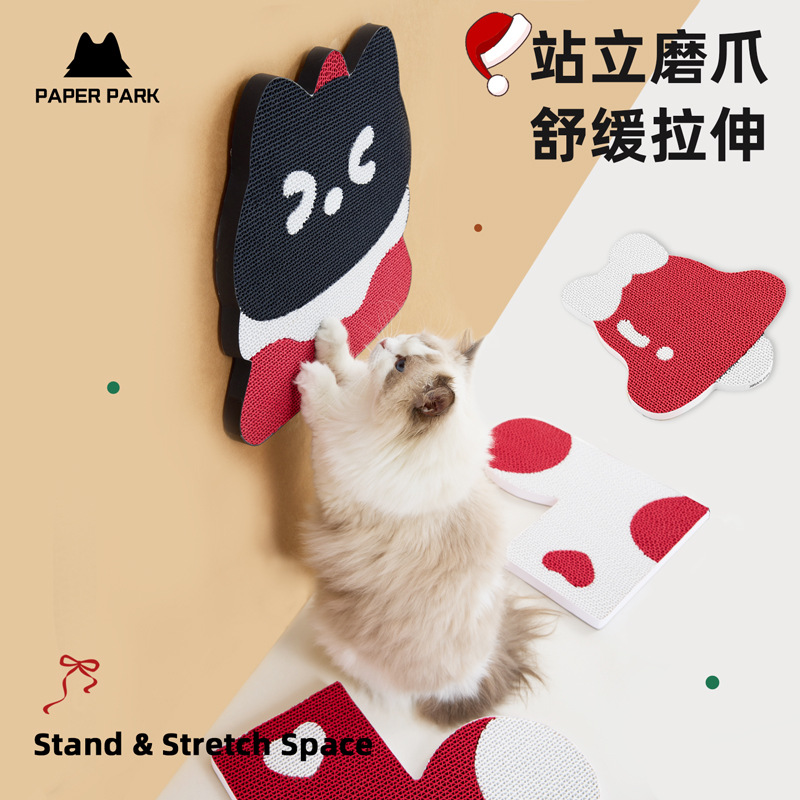 Когтеточка настенная PAPERPARK рождественская серия