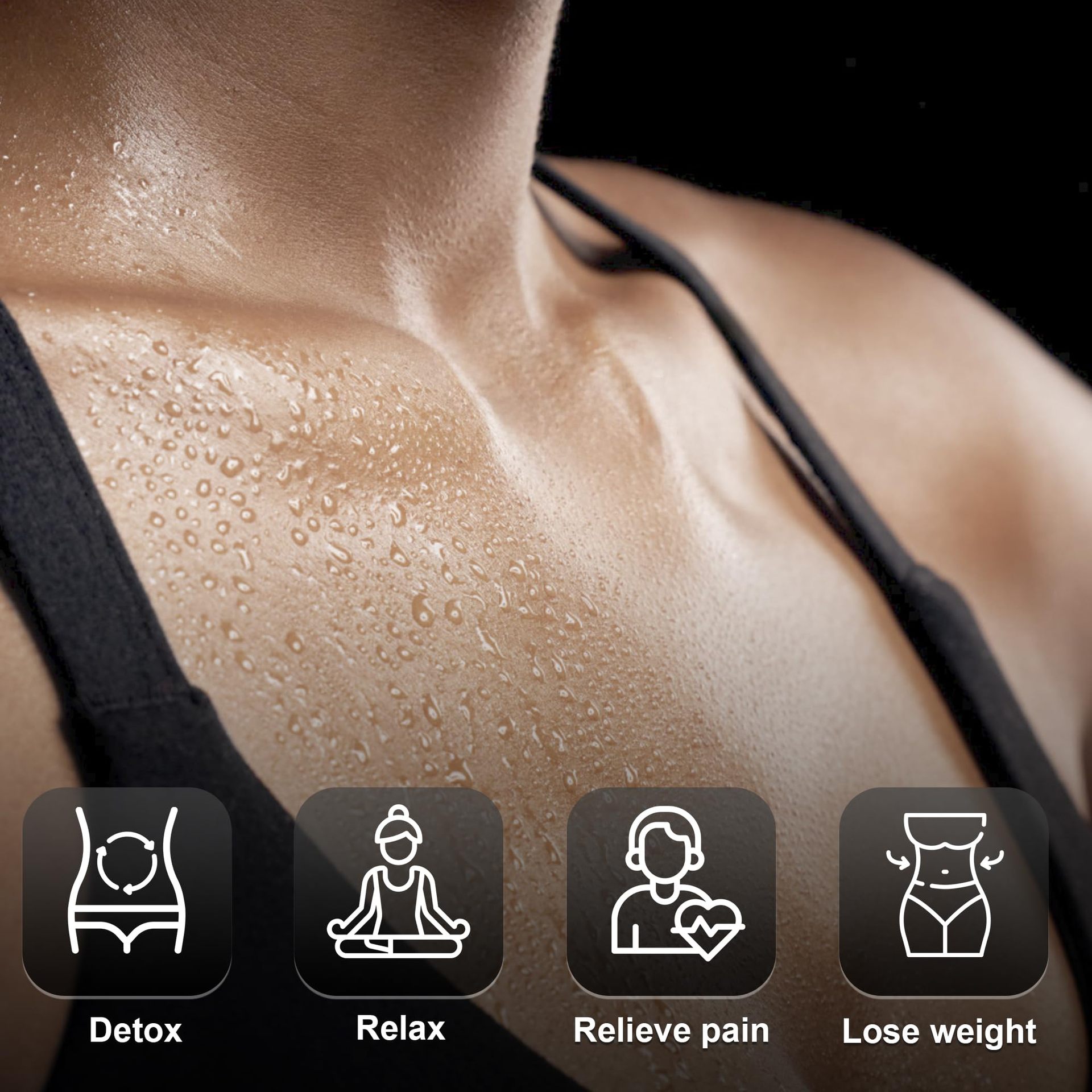 Amazon North American Hot Sweat Steamer Box Cross border Home Full Body Sauna Box Folding Portable Sweat Steaming Room