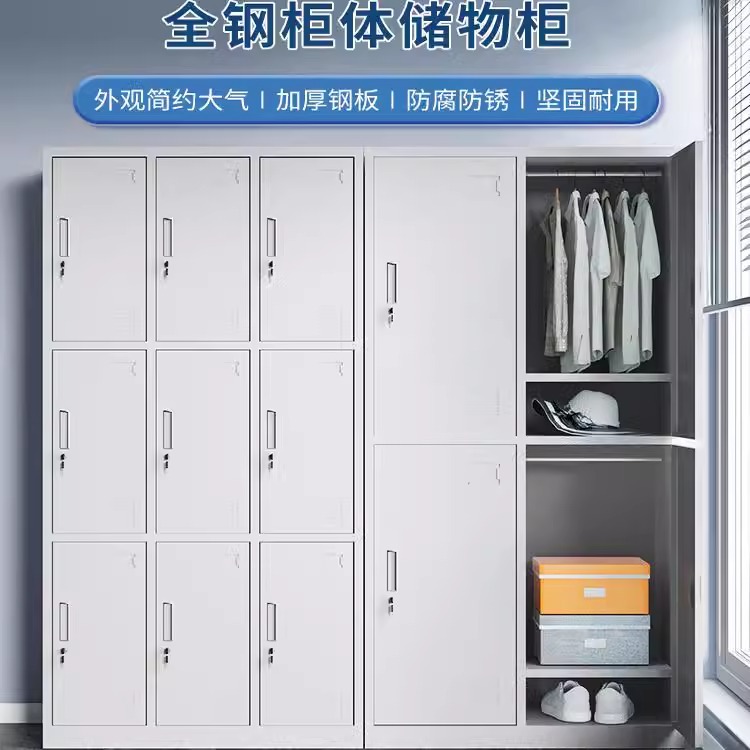 Steel employee locker, dormitory, gym, storage cabinet, bathroom, wardrobe changing cabinet, multi door cabinet, shoe cabinet, iron cabinet manufacturer