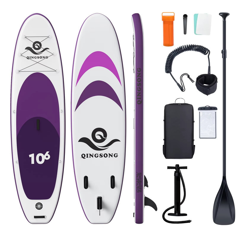 Source Factory Inflatable Paddleboard SUP Foldable Surfboard Static Water Board Outdoor Water Products
