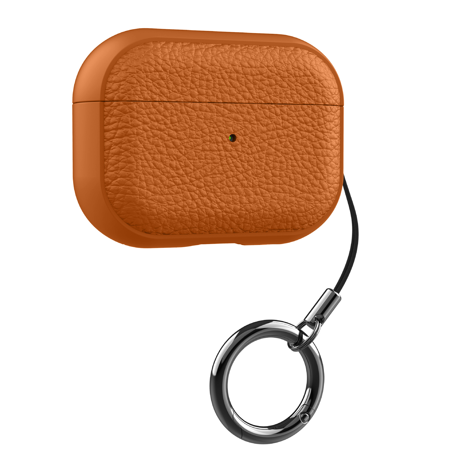 Simple lychee patterned leather suitable for AirPods 4th generation protective case, 2nd and 3rd generation Pro2 Apple Bluetooth earphone case