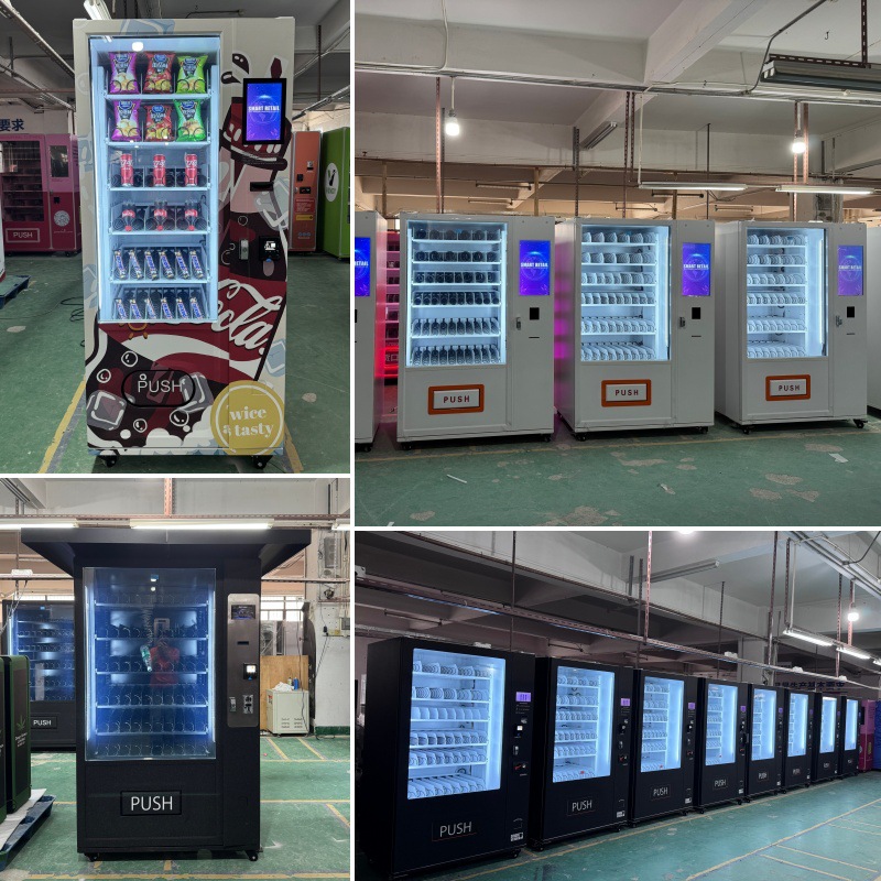 Export vending machine with 24-hour cooling, beverage vending machine, snack vending machine, self-service vending machine