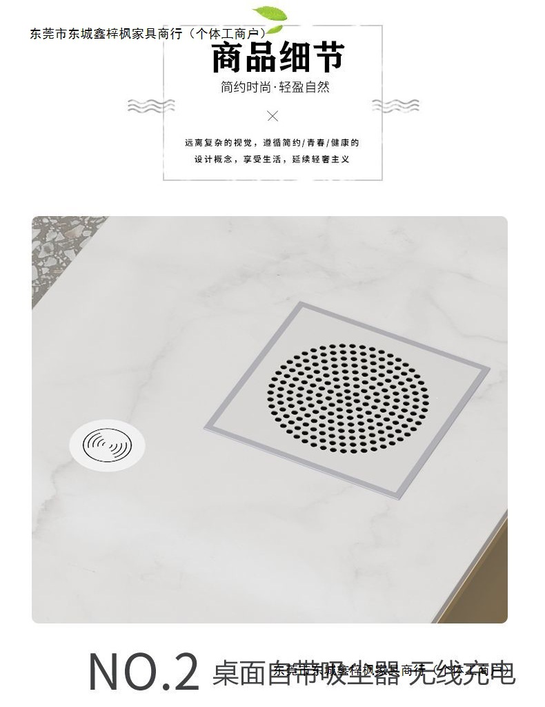 Комплект мебели для маникюрного салона Xinzifeng Light Luxury с вытяжкой