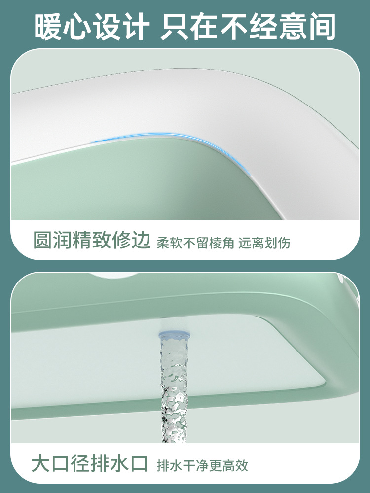 Children's inflatable swimming pool, large outdoor inflatable swimming pool, inflatable slide pool, baby play pool