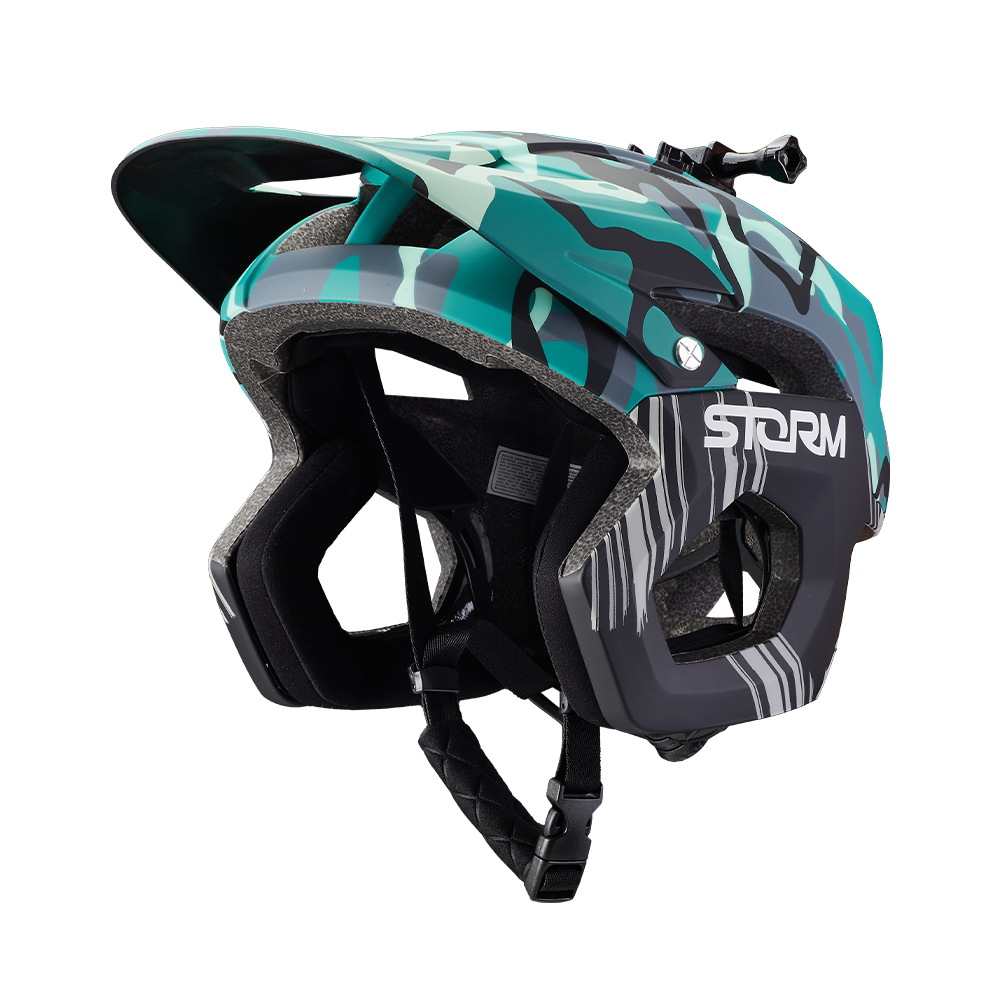 Fox's Spanish story mountain bike DropFrame off-road AM half helmet Enduro ultra light and breathable 3/