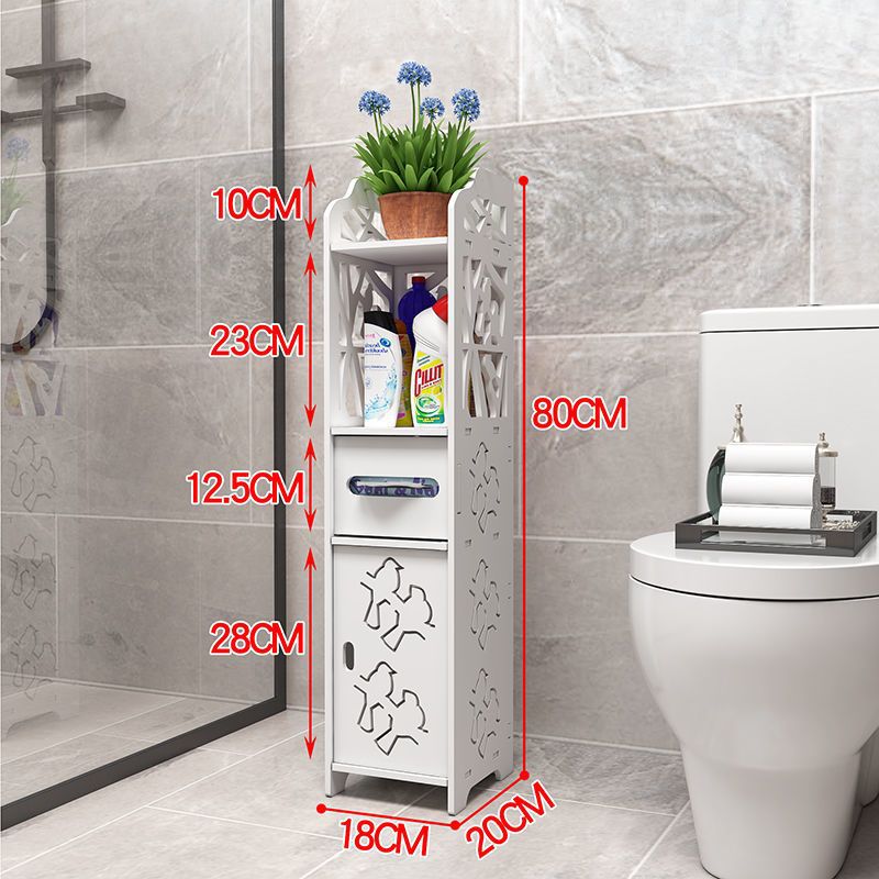 Bathroom side cabinet, bathroom standing cabinet, floor standing bathroom shelf, toilet side cabinet, narrow cabinet, toilet storage cabinet