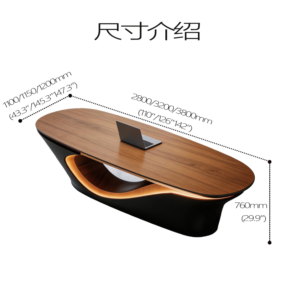 Bentley Series Light Luxury Chairman's Office Boss Desk Large Class Desk Office Desk Single Person Commercial Computer Desk President
