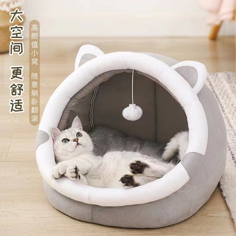 Кошки и собаки подходят для кошек и собак в четыре сезона кошка джиджи кошка собак гнездо гнездо сеть красная кошка маленькая собака закрытая кошачья фабрика