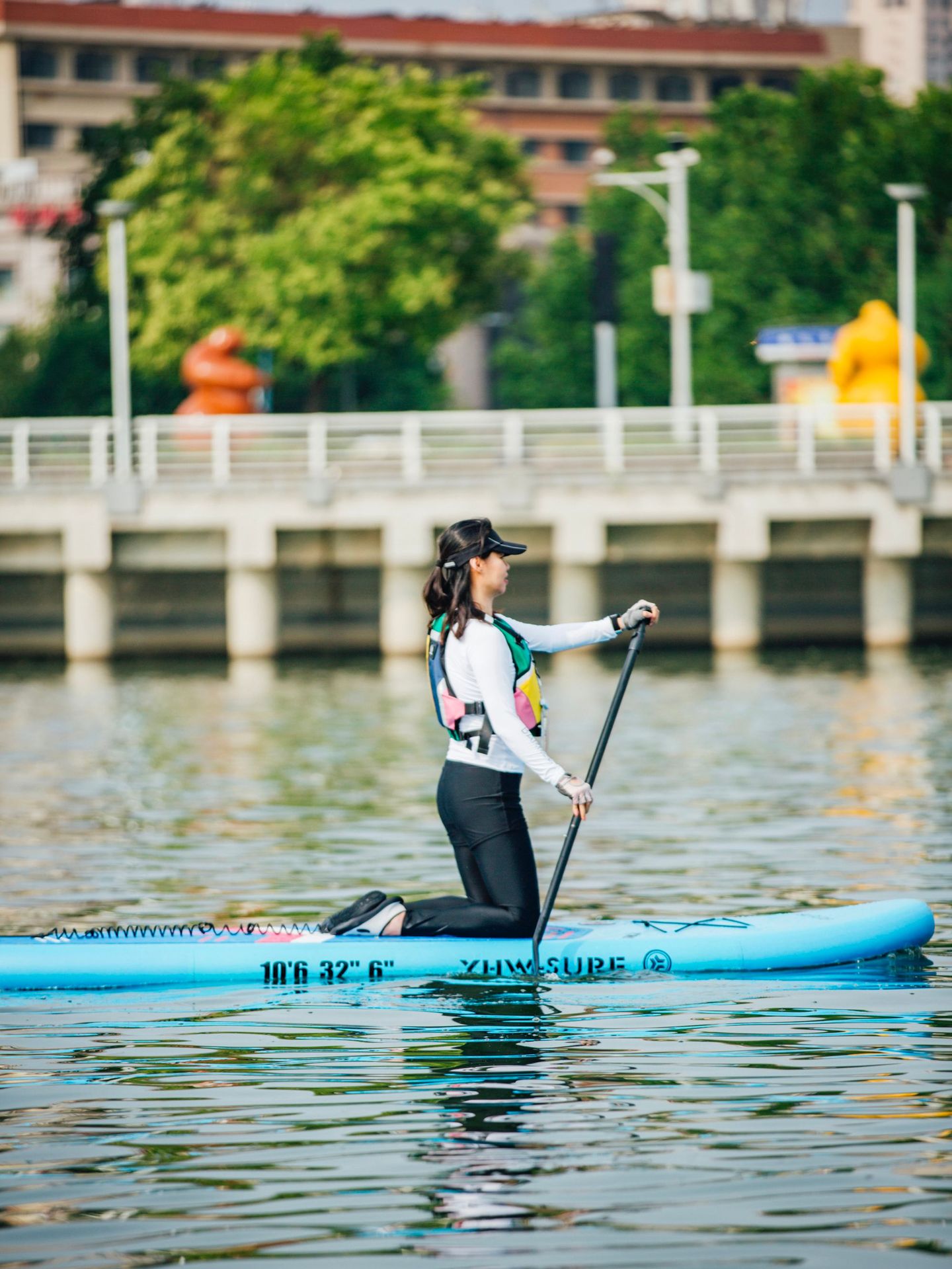 YHW-SURF Water Sup Paddleboard Inflatable Paddleboard Spot Yacht Straight Cross border Surfboard Ocean