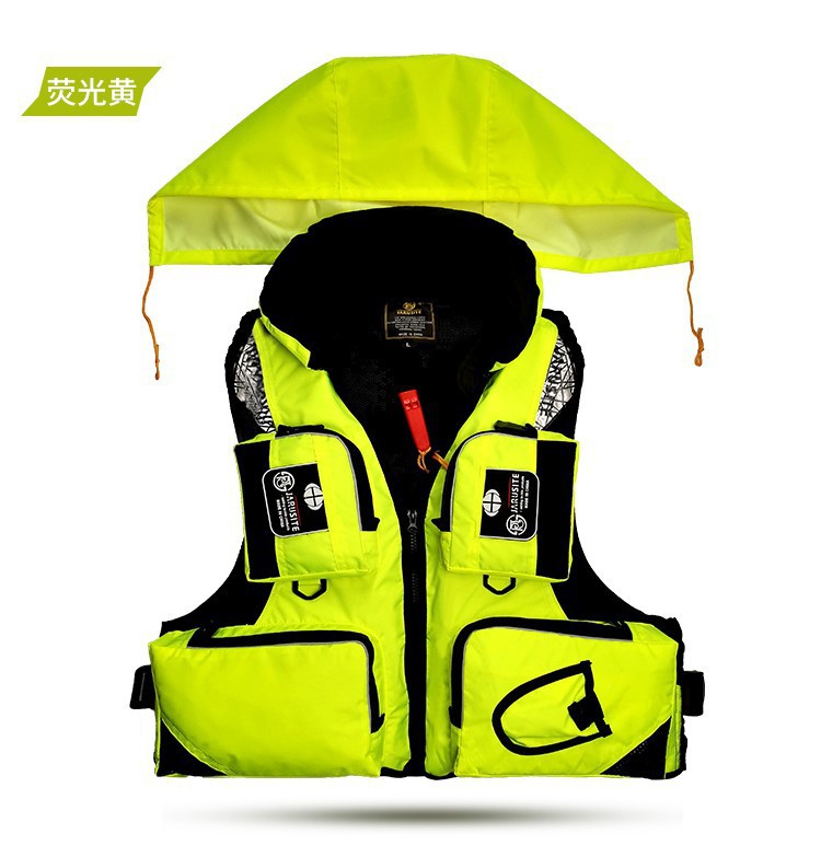 Fishing vest, life jacket, surfing, swimming, drifting, high buoyancy, adult detachable portable buoyancy vest