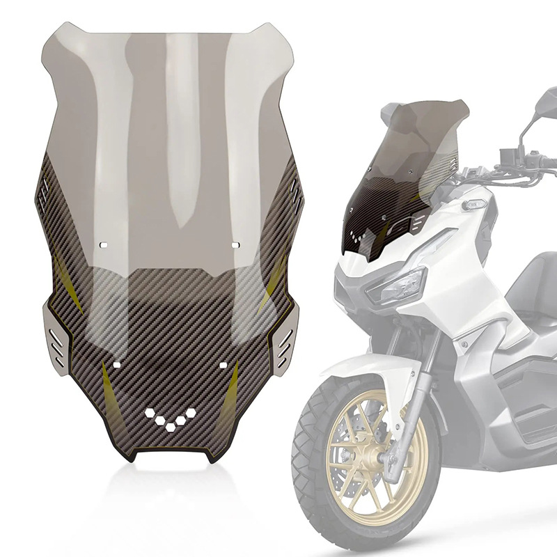 Применимо к модификации Honda Adv150, специальное переднее ветровое стекло ADV160 Diversion Cover Windshield плюс высокие самолеты
