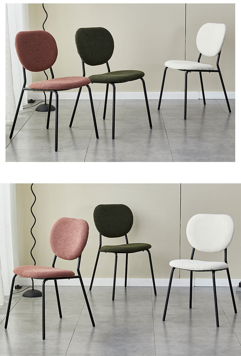French style light luxury dining chairs, home designers, high-end circular gauze armchairs, hotel internet famous restaurant chairs, wholesale