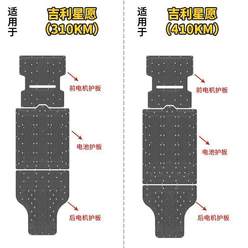 Подходит для новой защитной пластины аккумулятора Geely Xingyuan, заднего двигателя, шасси двигателя под защитной пластиной, печатная плата 310 км, 4 вентилятора