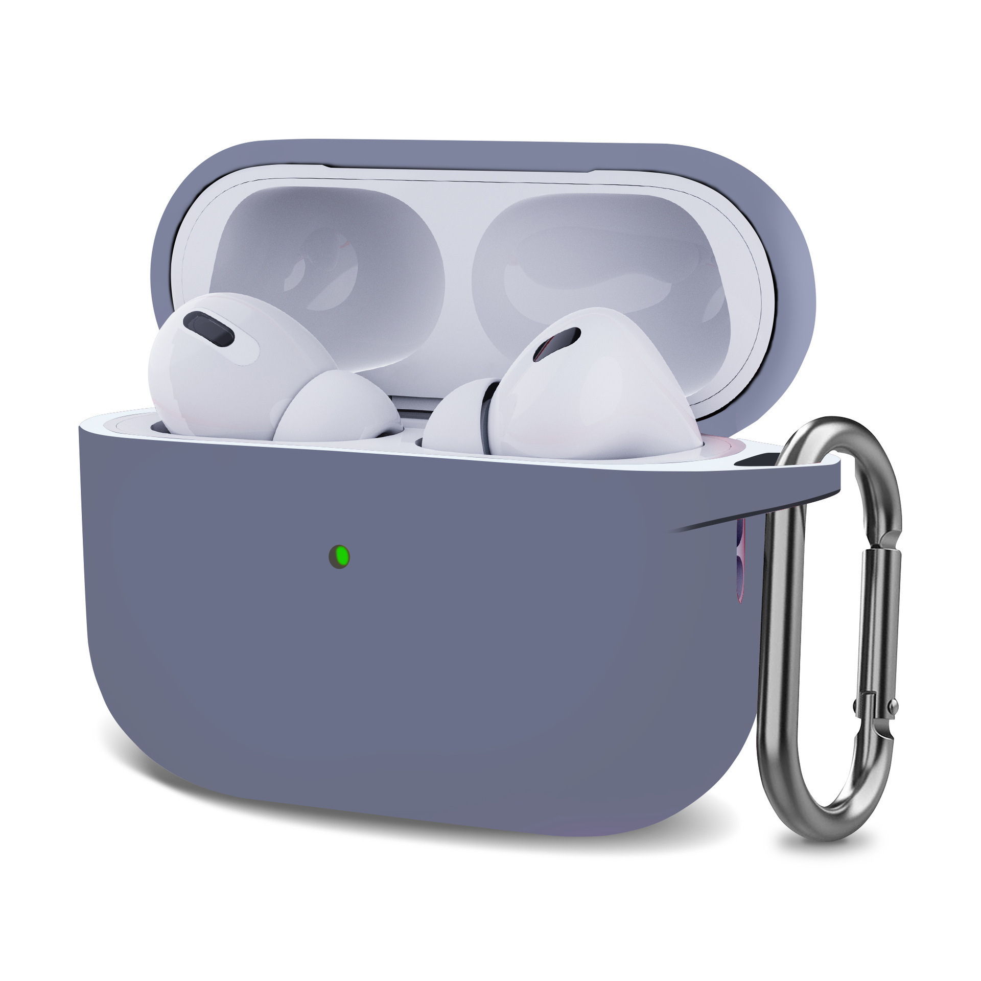Suitable for AirPods Pro3 Apple 2025 new Bluetooth earphones, silicone solid color one-piece thick protective case