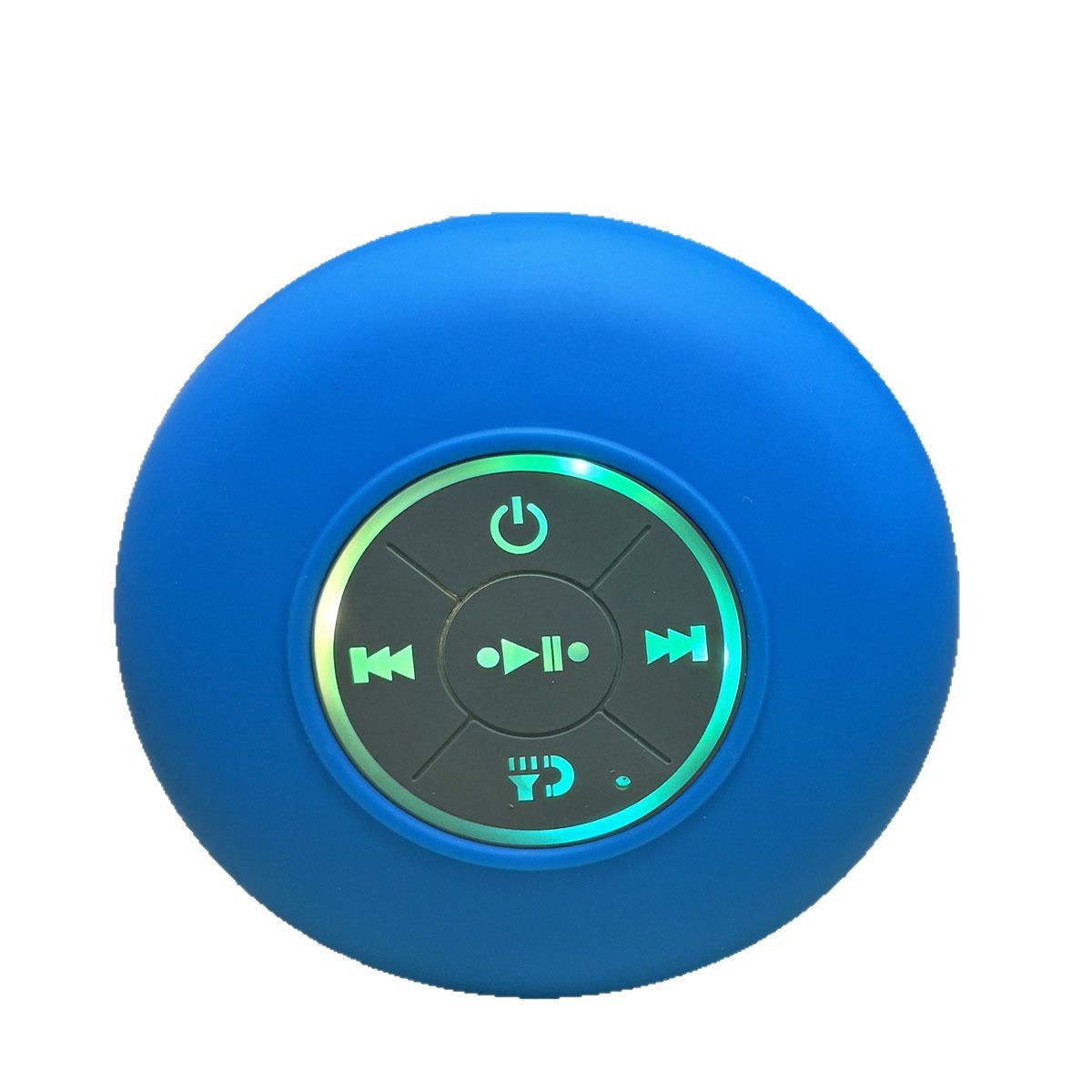 Портативная водонепроницаемая Bluetooth-колонка с подсветкой и присоской