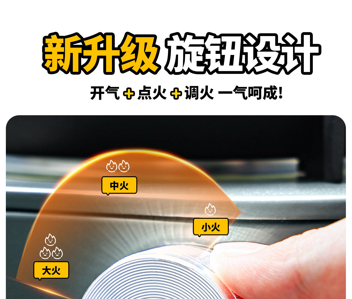 Card stove, outdoor portable split camping cookware, new stove, tea boiling stove, gas stove, separated new type