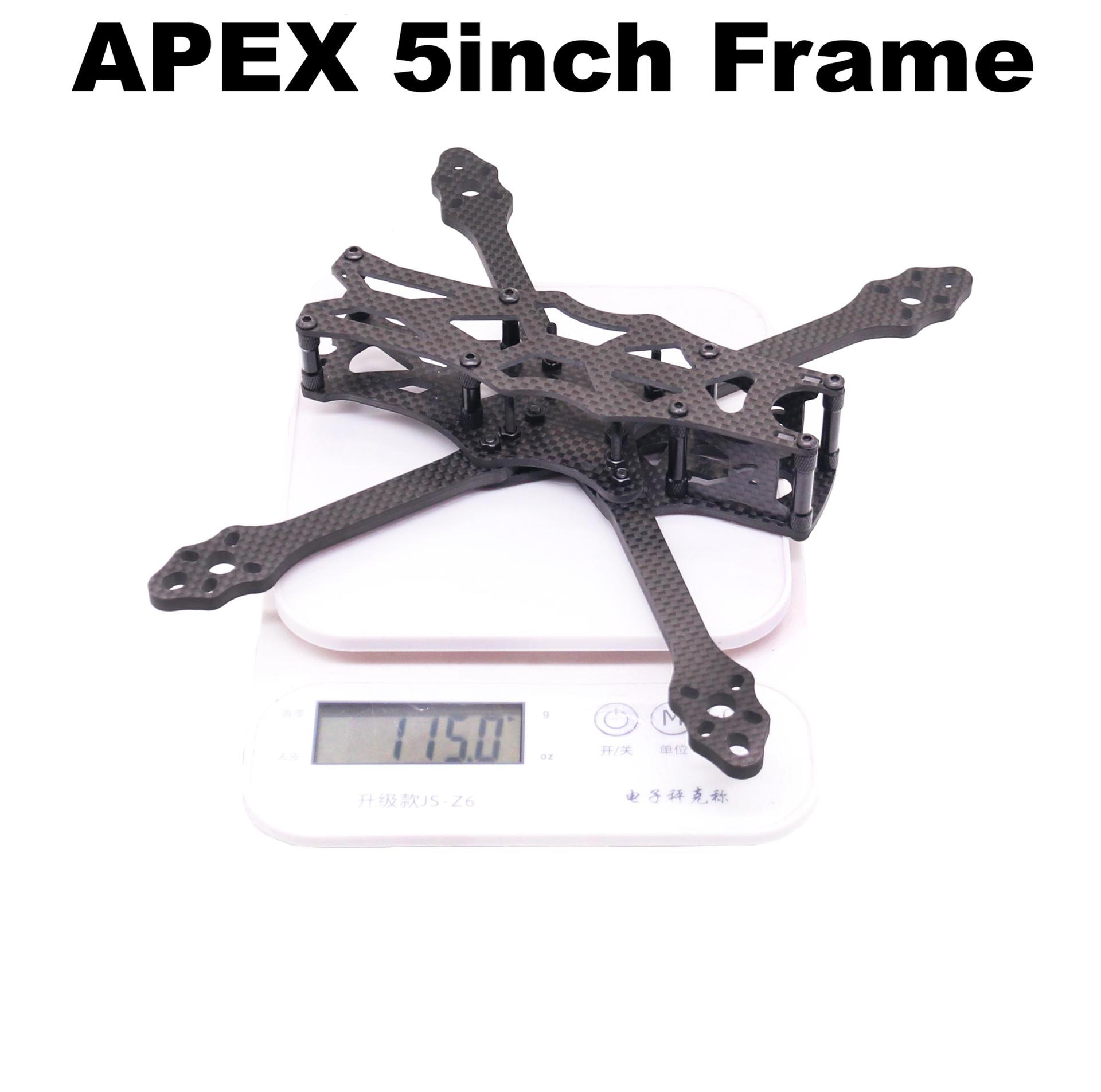 Bo Cube APEX 5-inch rack drone frame kit carbon fiber racing drone quadcopter