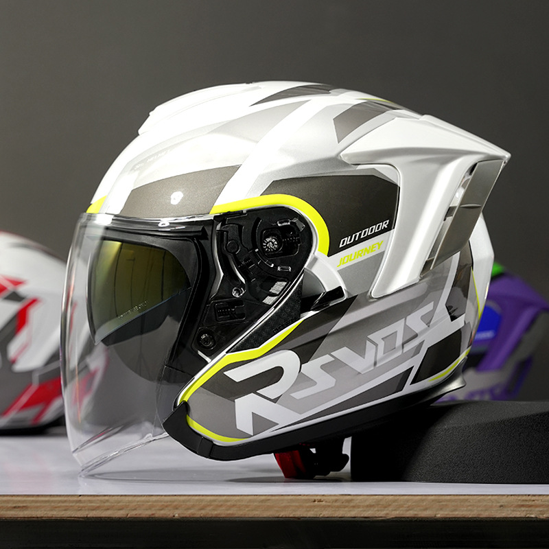 RSV Motorcycle Helme Men's Machine Женский лето-четверть шлема мотоцикл наполовину шлем Four Seasons Universal Ro-5