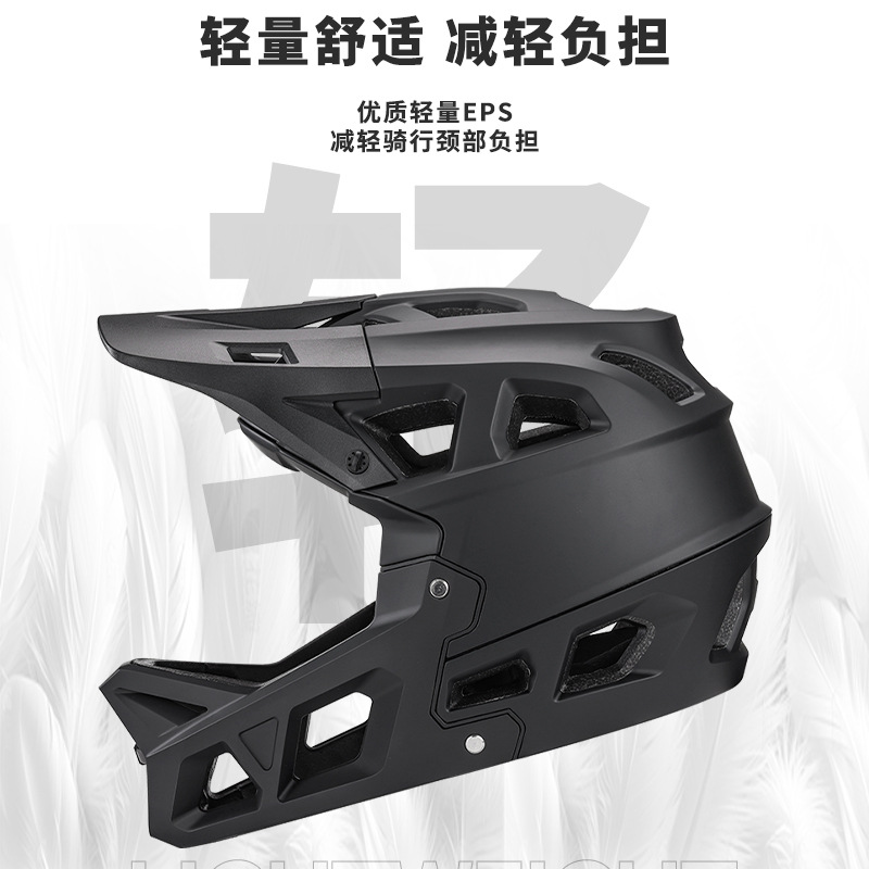Cross border new outdoor camouflage mountain bike off-road helmet CE certification race speed descent safety adult full helmet wholesale