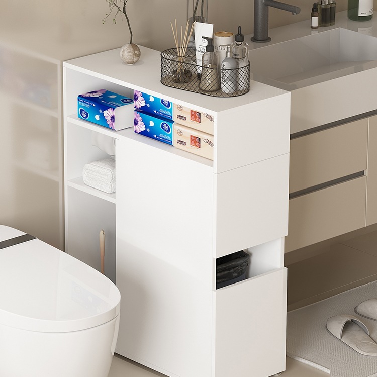 Honeycomb aluminum bathroom edge cabinet, bathroom standing cabinet, side cabinet, narrow cabinet, toilet, crevice storage cabinet, waterproof storage cabinet