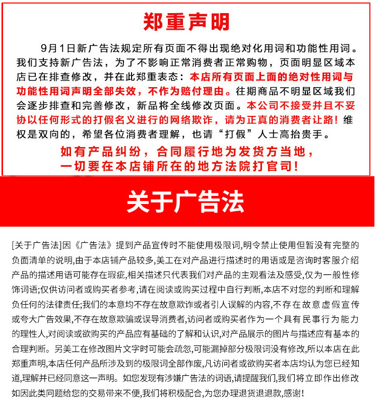 郑重声明
