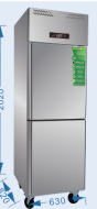 Guanxue four door refrigerator commercial air-cooled frost free freezer kitchen six door freezer baking refrigeration four door vertical