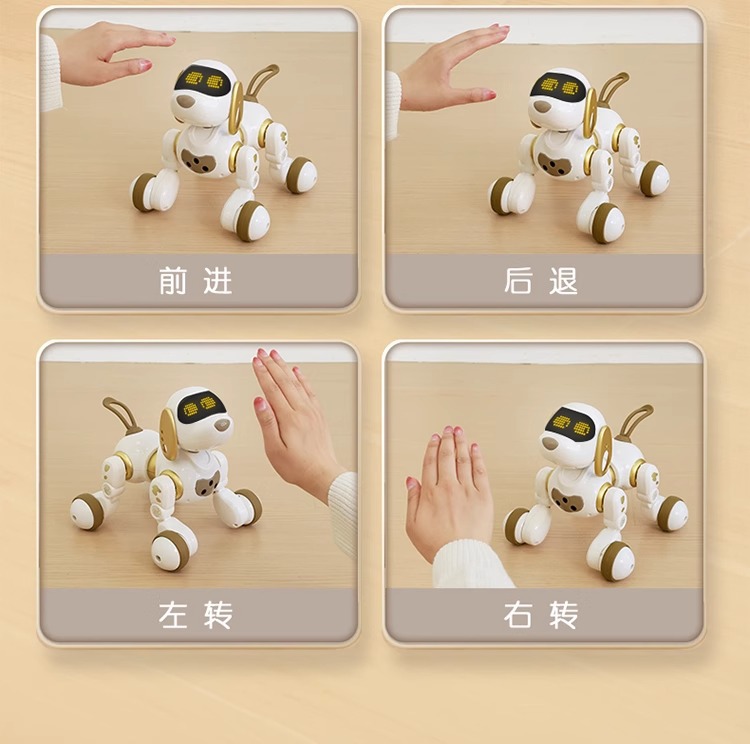Intelligent remote control pet machine dog children's puzzle toy electronic machine cat little boy doll Year of the Horse gift