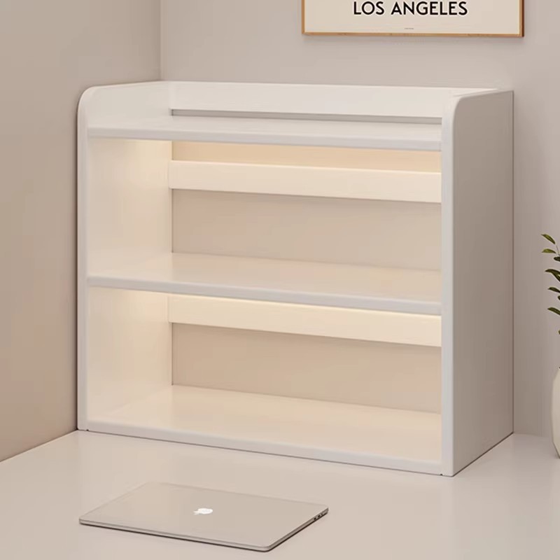 Desktop storage rack, home desk, narrow bookshelf, countertop storage cabinet, multi-layer cabinet, office desk storage rack