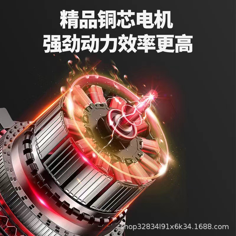 锂电鼓风机充电式小型吹风机大功率工业两用电脑车载清吸灰除尘器