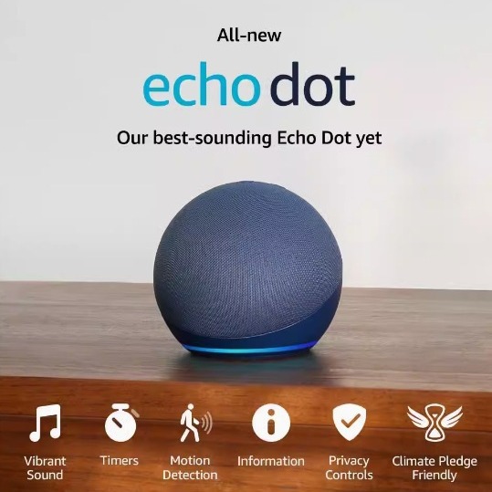 Умная беспроводная колонка Amazon Echo Dot 5-го поколения