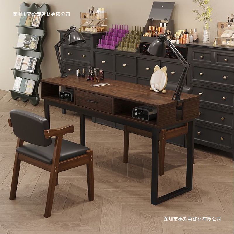 Стол для маникюра Pengye Furniture в американском ретро-стиле