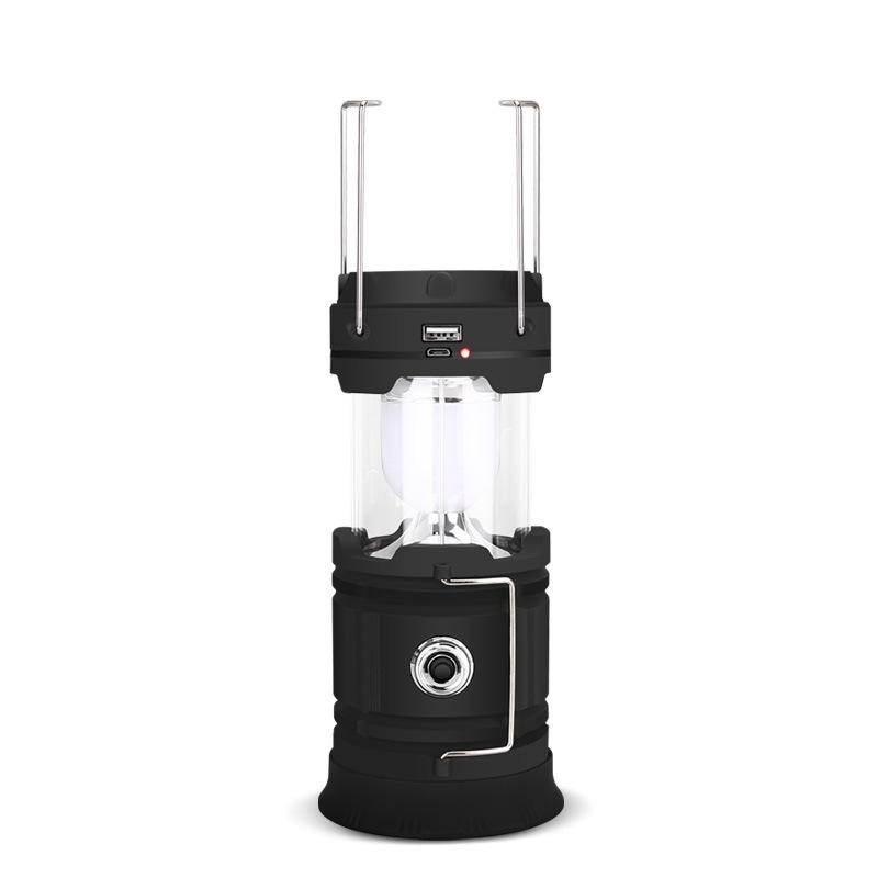 Hot selling solar powered horse light, outdoor ultra long endurance rechargeable work light, household handheld light, stretchable tent light