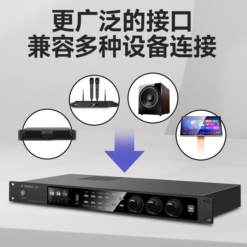 Домашняя караоке-система Sansui KS212