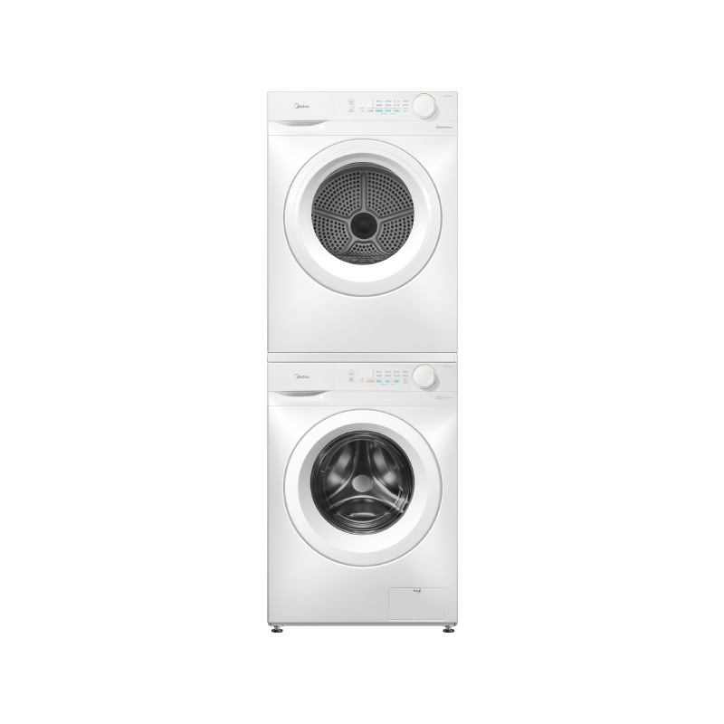 Комплект стиральной и сушильной машины Midea MG100V11FPRO + MH100V11F с тепловым насосом