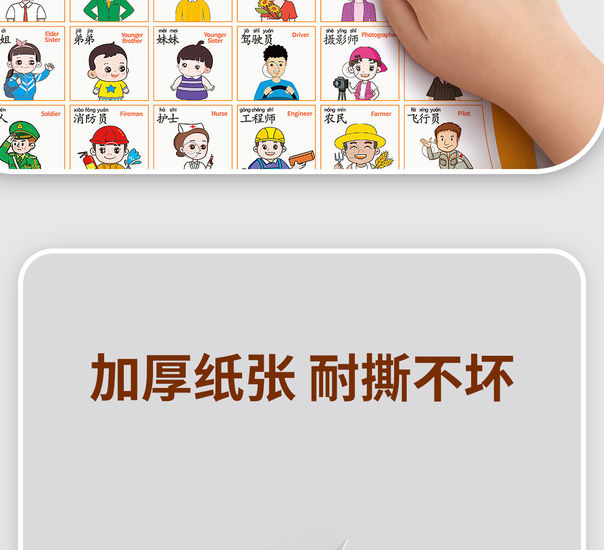 Baby Voice Early Education Poster Enlightenment Baby Point Reading Voice Literacy Book Wall Stickers Toys Children's Pinyin Alphabet