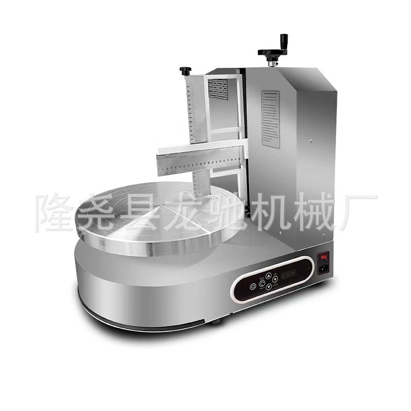 全自动生日蛋糕抹面机抹胚机抹奶油机器烘焙设备制作台式面团