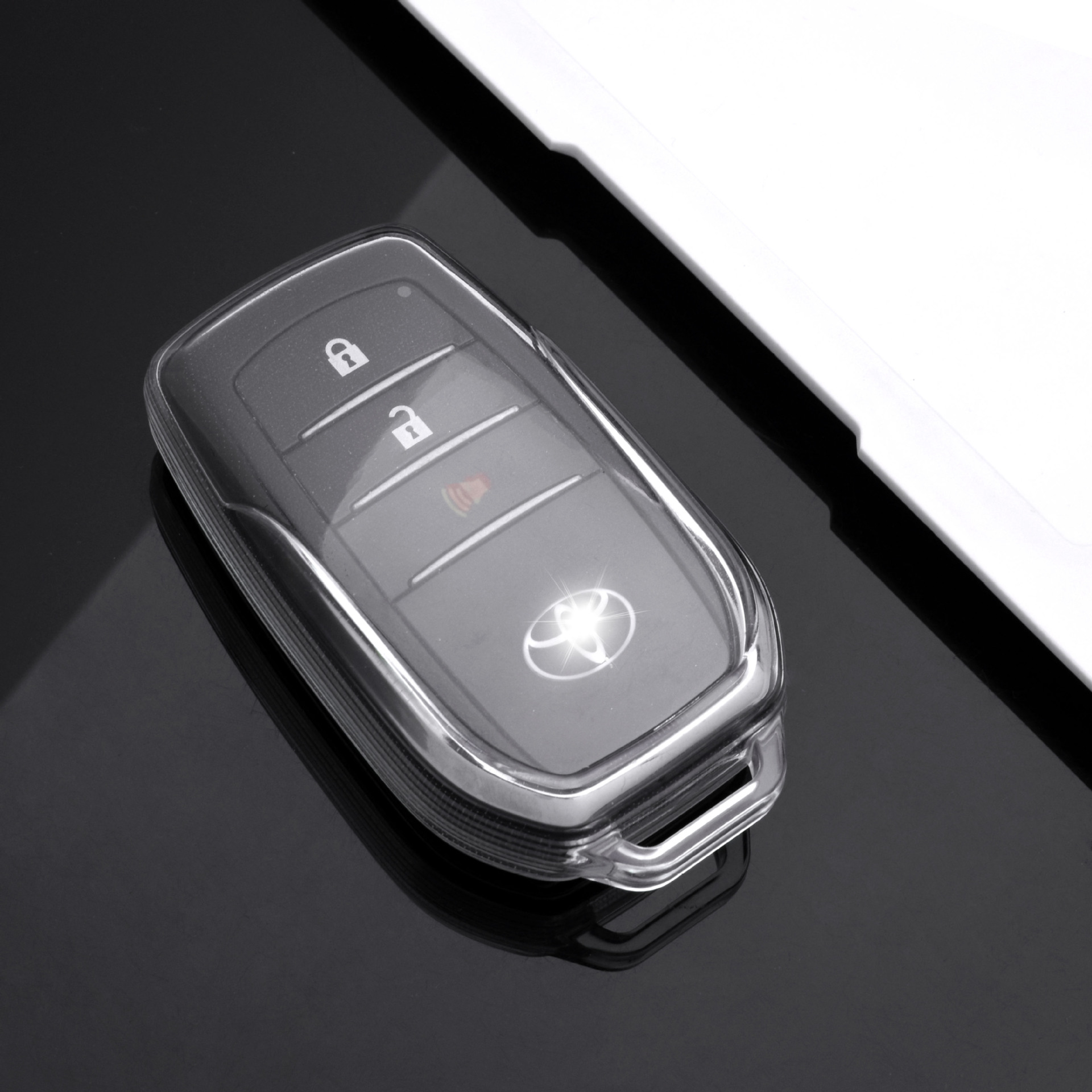 Toyota, прозрачная ключница, ключи от машины