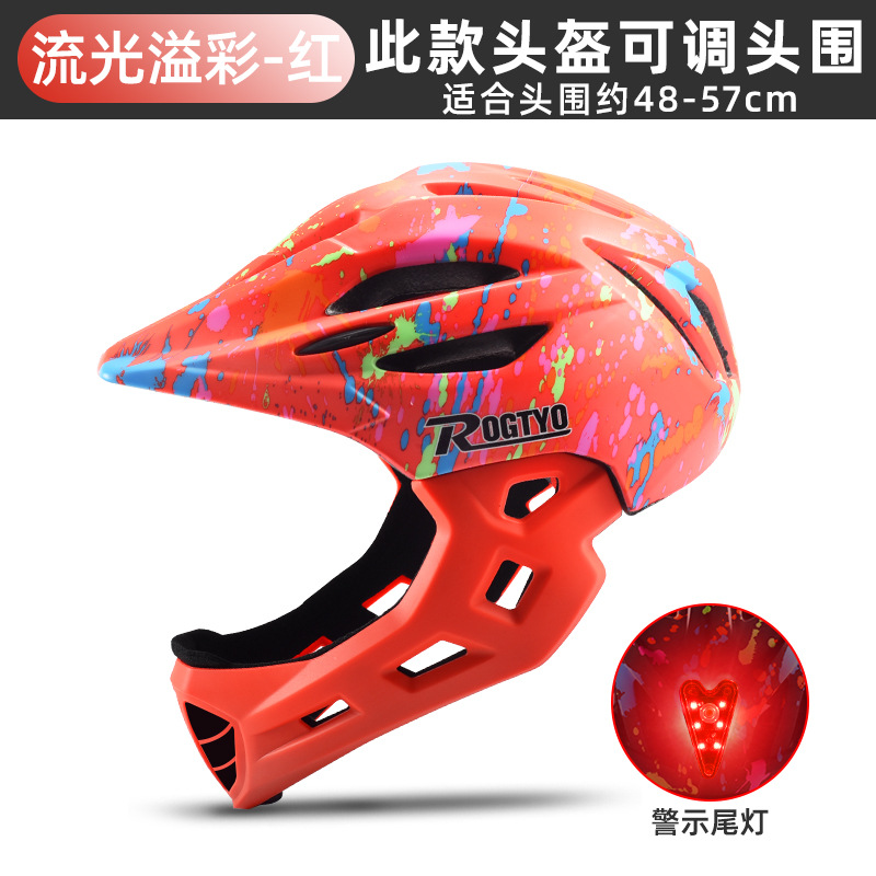 Children's helmet, bicycle CE testing, balance bike, scooter, boys' roller skating, full helmet, girls' protective gear, riding equipment