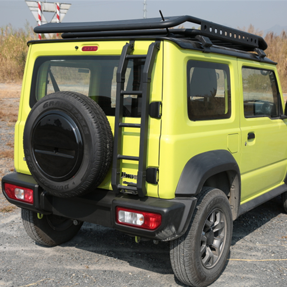 Подходит для 19-25 новых аксессуаров для модификации Jimny Jimny JB74 JB64, лестница задней двери из алюминиевого сплава, задняя лестница