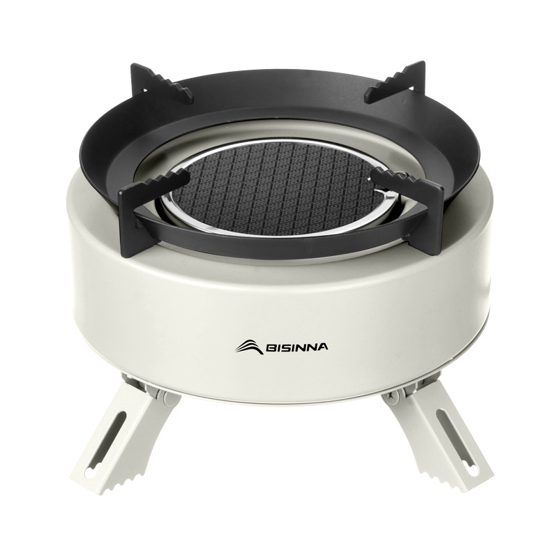 Card stove, outdoor portable gas stove, new infrared split type outdoor camping, tea brewing, windproof stove