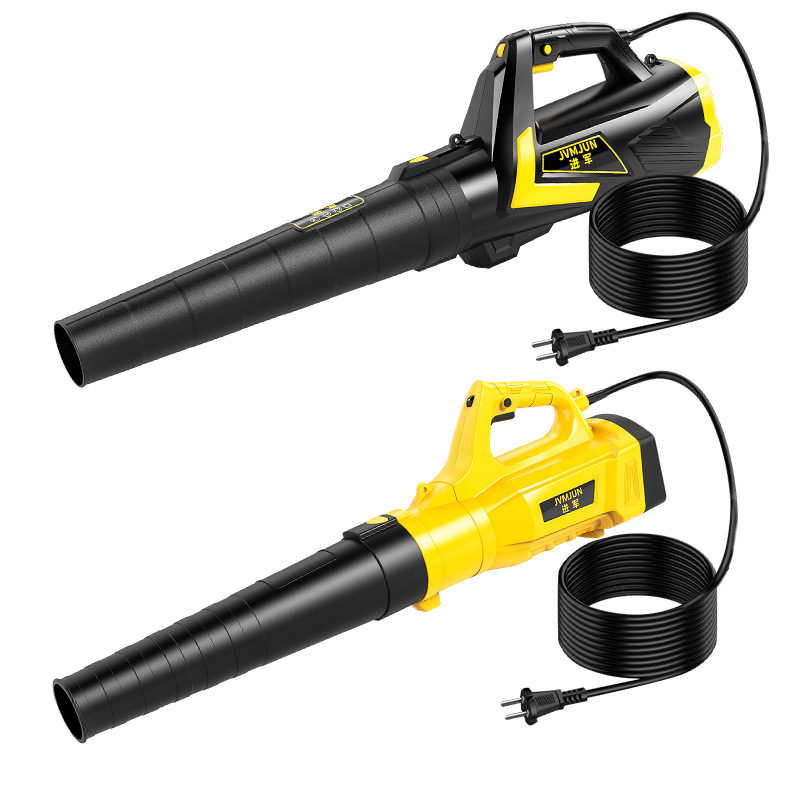 Blowing dust with a blower, high-power industrial 220V storm gun, household hair dryer, powerful leaf and snow blower