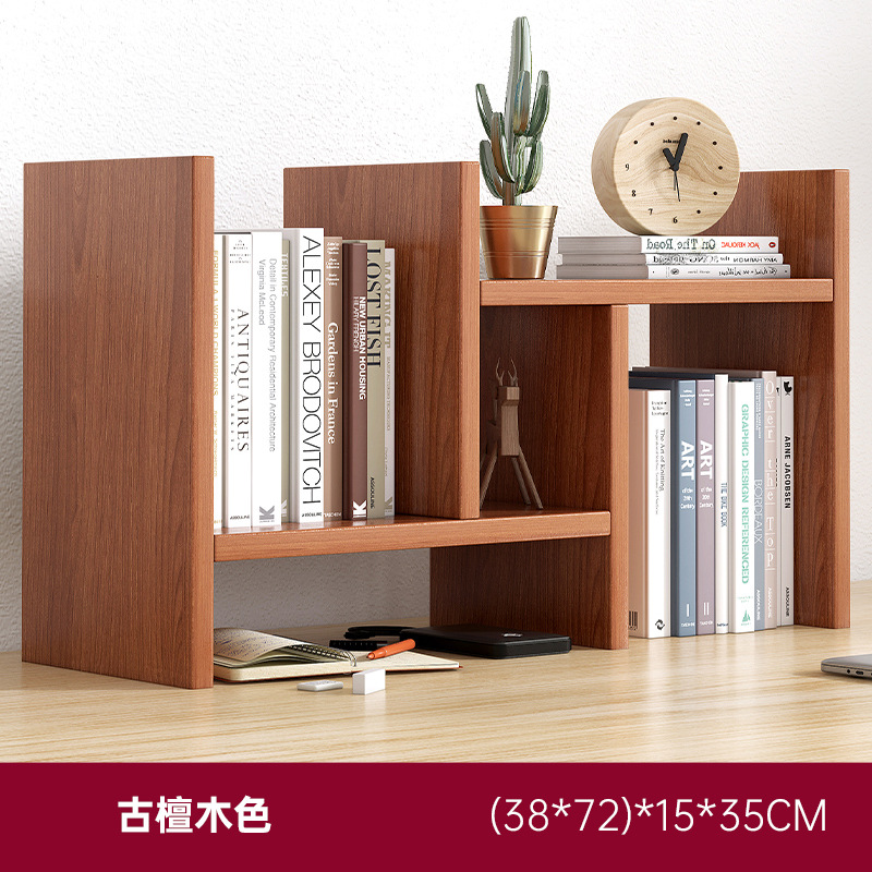 Desktop bookshelf, desk shelf, office desk storage shelf, student dormitory desk organizing shelf, extendable storage shelf