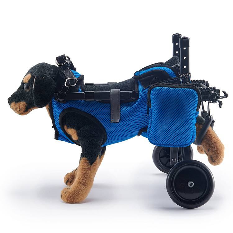 Cross -Bordder Pet Cheel Cheelchair Маленькая собачья реабилитационная машина домашние животные, задние лапы, два раунда автомобиля с инвалидами.