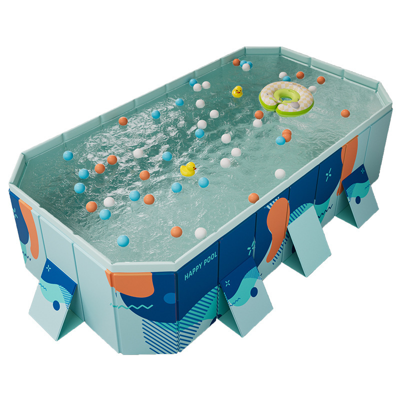Cross border swimming pool, thickened wear-resistant inflatable swimming pool, outdoor non foldable play pool, children's home pool, beach