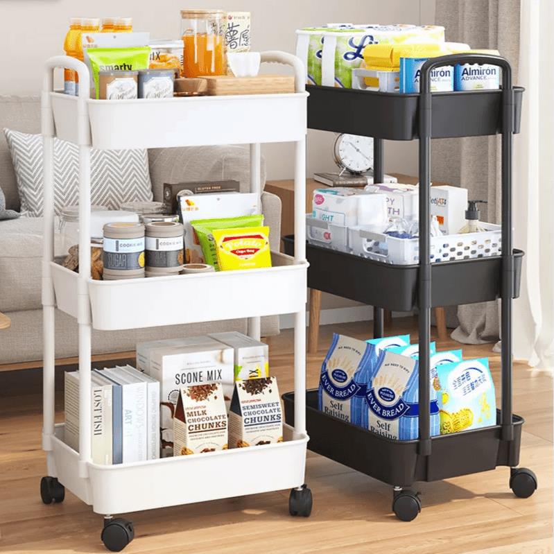 Office workstations, under desk bookshelves, storage racks, bedside bookshelves, mobile storage, wheeled snack carts, floor standing