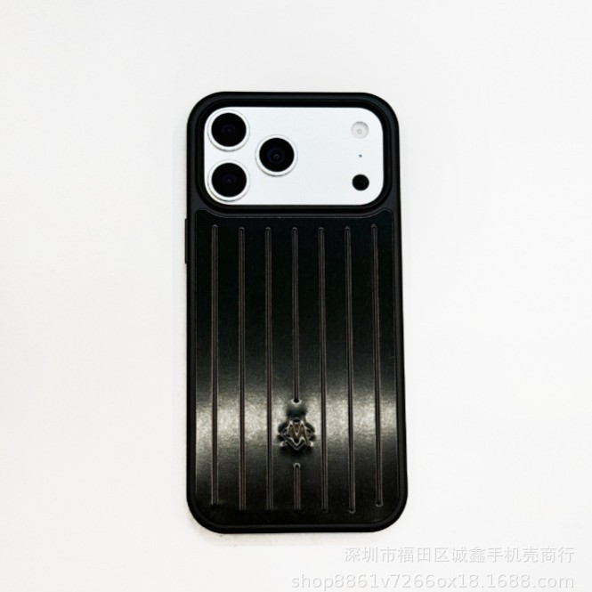 New aluminum alloy Apple/pink luggage case all inclusive, suitable for Apple iPhone 17/16/15/14 phone cases