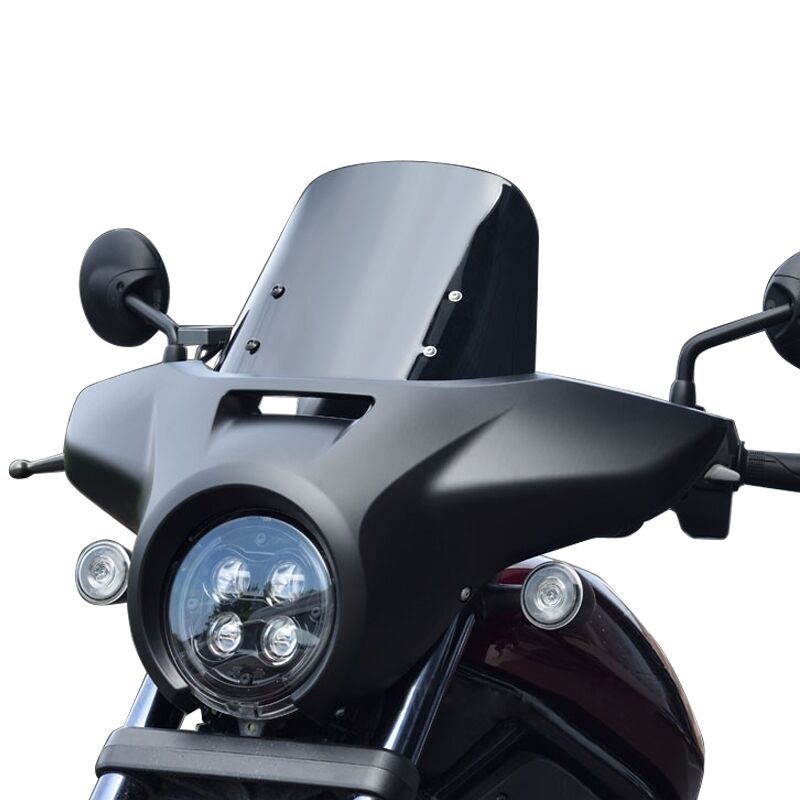 Подходит для Honda CM1100 Rebel CMX1100 Модифицированный спойлер вытяжки для свиньи Большой абажу