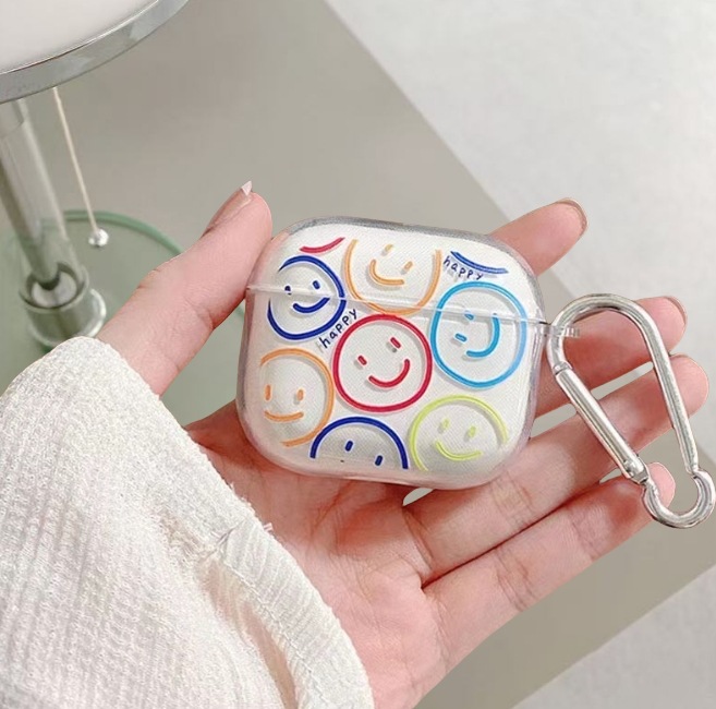 Suitable for AirPods 4 Earphone Case Pro2/3 Flash Pink Letter Pink Love Bluetooth Earphone Cover