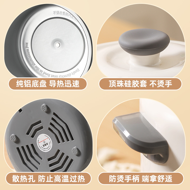 Мультифункциональный электрический炖锅 Xinchuyi TF-02218B с керамической чашей